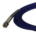 PTFE Schläuche mit Stoffummantelung