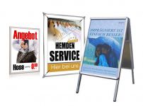 Plakathalter und Zubehör