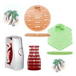 Air fresheners and urinal screens