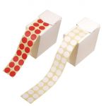 Marking labels, round