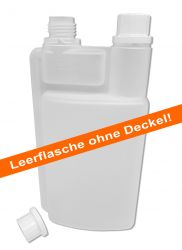 Dosierflasche 2-Kammersystem, 1L, Dosierkammer 