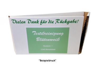 Etiketten für Drahtbügel-Sammelbox, selbstklebend 