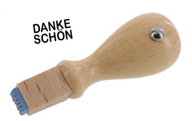 Treuekarten-Stempel mit dem Text "Dankeschön" 