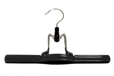 TROUSER CLAMP HANGER, BLACK, 
