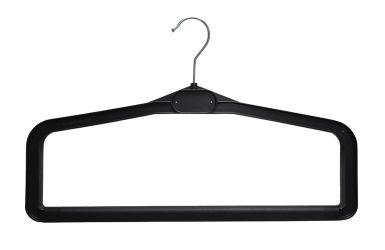 Drapery hanger, black plastic, model GHL46-U, 