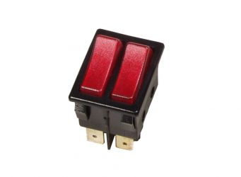 JOLLINO 790A - Doppelschalter, rot 