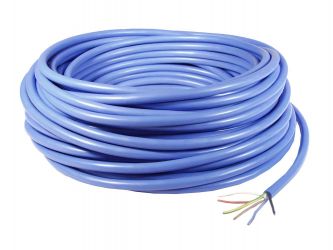 CABLE SILICONE BLEU A 6 BRINS 