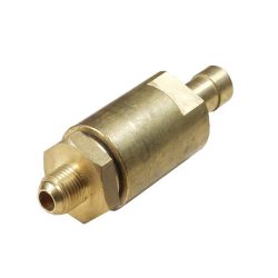 Rückschlagventil aus Messing, 1/4" x 14 mm Tülle 
