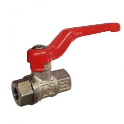 Kugelhahn Messing IxI 1/8", Länge = 46 mm, PN40 