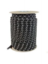 Tuyau SILICONE, 6 x 2 mm, noir/blanc 