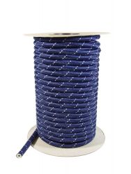 Tuyau SILICONE 5 x 3,5 mm OPAQUE, bleu, comme VEIT 