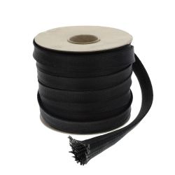 Glasseiden-Schutzschlauch 15 - 30 mm, schwarz 