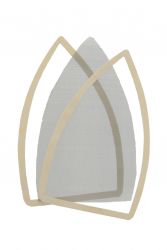 Edelstahlsohle-Einlagen, 3-teilig, BROOK 