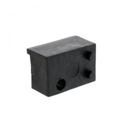 Halterung für Klemmblock, aus Plastik 