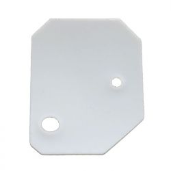 Isolierplatte für Thermoschutz, 1 mm PTFE 