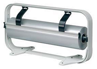 Papierabreißgerät als Tischmodell, lichtgrau 