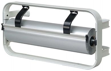 Papierabreißgerät als Wandmodell, lichtgrau 