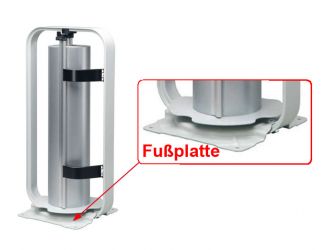Foot plate for paper / foil dispenser art. 3400175 