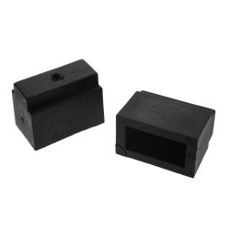 Spann- und Isolierblock für den Schweißdraht 