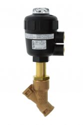 Vanne pneumat. à siège incliné BÜRKERT type 2000 