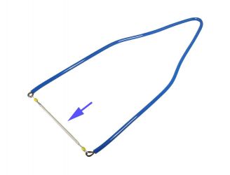 Ersatzseil für Ärmelspanner, Edelstahl 