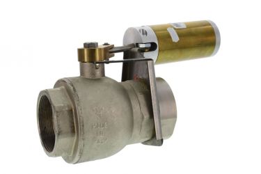 Kugelhahn pneumatisch, 2 1/2" SF, 2-Wege 