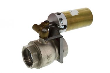 Kugelhahn pneumatisch, 1 1/2" SF, 2-Wege 