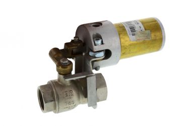 Kugelhahn pneumatisch, 3/4" SF, 2-Wege 