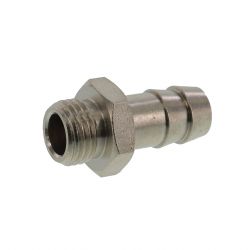 Hose nozzle with external thread G 1/4" x ø 9 mm 
