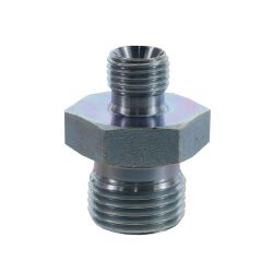 Doppelnippel G 1/4" x G 1/2" 