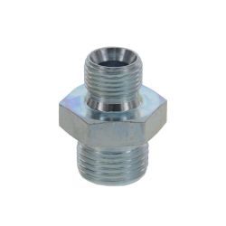 Doppelnippel G 3/8" x G 1/2" 