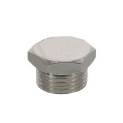 PIPE STOPPER 3/8"  BRASS-NICKEL 