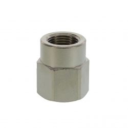 Muffe Sechskant, Innengewinde, G 3/8" x G 1/2" 