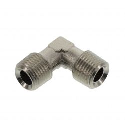 Winkel A x A, 1/8", Messing vernickelt 