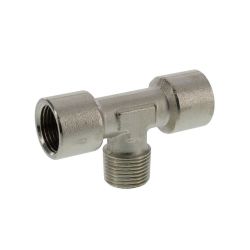 T-Stück  G 3/8" (IG) x R 3/8" (AG) x G 3/8" (IG) 