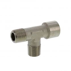 Raccord en T, R 1/4" (M) x R 1/4" (M) x G 1/4" (F) 
