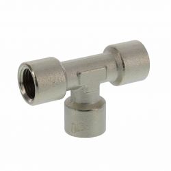 Raccord en T, R 1/4" - Filetage femelle 