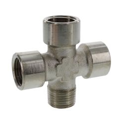 Kreuz-Stück R 1/2" (AG) x G 1/2" (IG) 