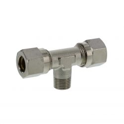 Schneidring - T-Stück 8 mm x 1/8"  