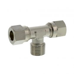 Schneidring - T-Stück 8 mm x 1/4"  