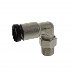 L-Steckverschraubung - 6 mm x R 1/8", drehbar, 