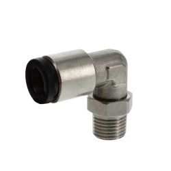 L push-in fitting - 10 mm x R 1/4" rotatable, 