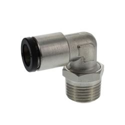 L raccord instantané 12 mm x R 1/2" orientable,NBR 