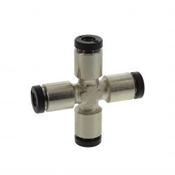Push-in X connector - 6 mm, NBR, 