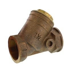 Filtre Y en bronze, G 1 1/4" filetage intérieur 