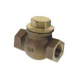 Rückschlagventil aus Rotguss 3/8", für Dampf 