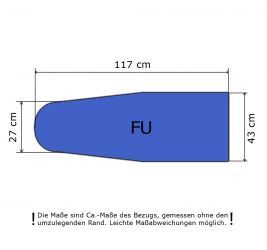 Bezug Polyester TREVIL FU-Fläche, DOMOSTIR 3000, 