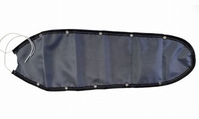 Bezug Polyester für VEIT, Ärmelform mittel, grau / 