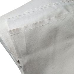 TISSU COTON/COTON ECRU, LARGE 