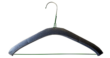 Foam shoulder guards, grey, heavy duty 